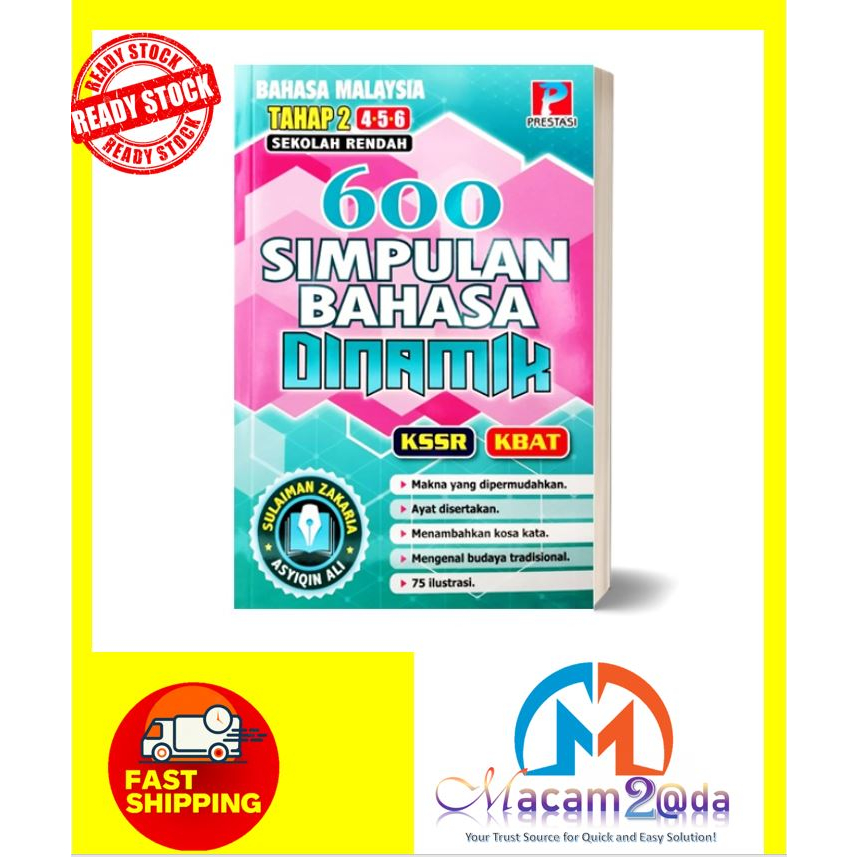 Ready Stock 600 Simpulan Bahasa Dinamik Untuk Pelajar Dan Umum