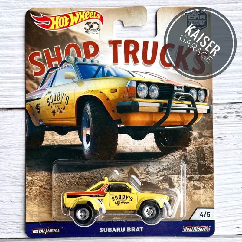 Hot Wheels Premium Subaru Brat Shopee Malaysia