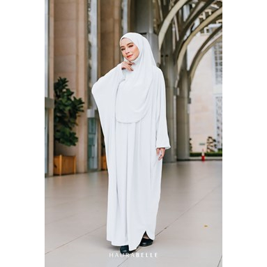 Comfy Kaftan Part Jubah Plus Tudung Jubah Umrah Haji Original