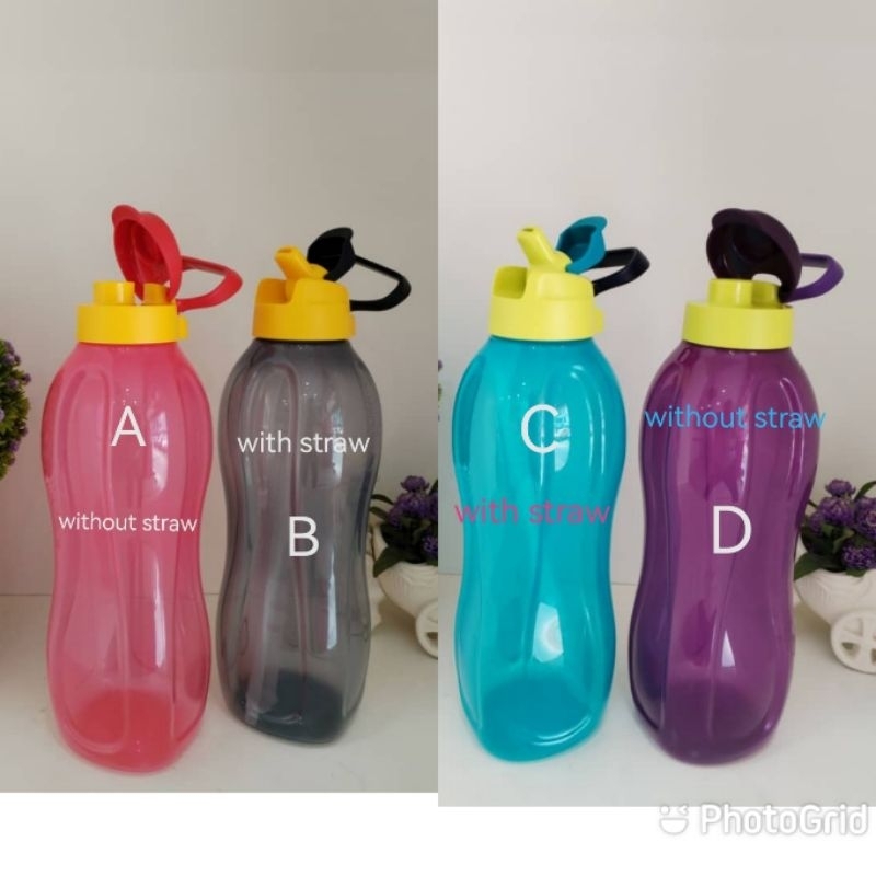 Original Tupperware Eco Bottle 1 1 5L With Handle Botol Tupperware