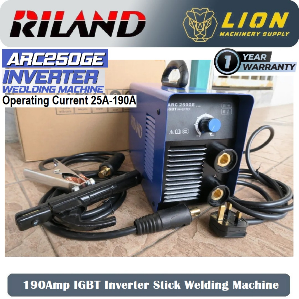 Riland Arc Mma Igbt Inverter Stick Welding Machine Arc Ge