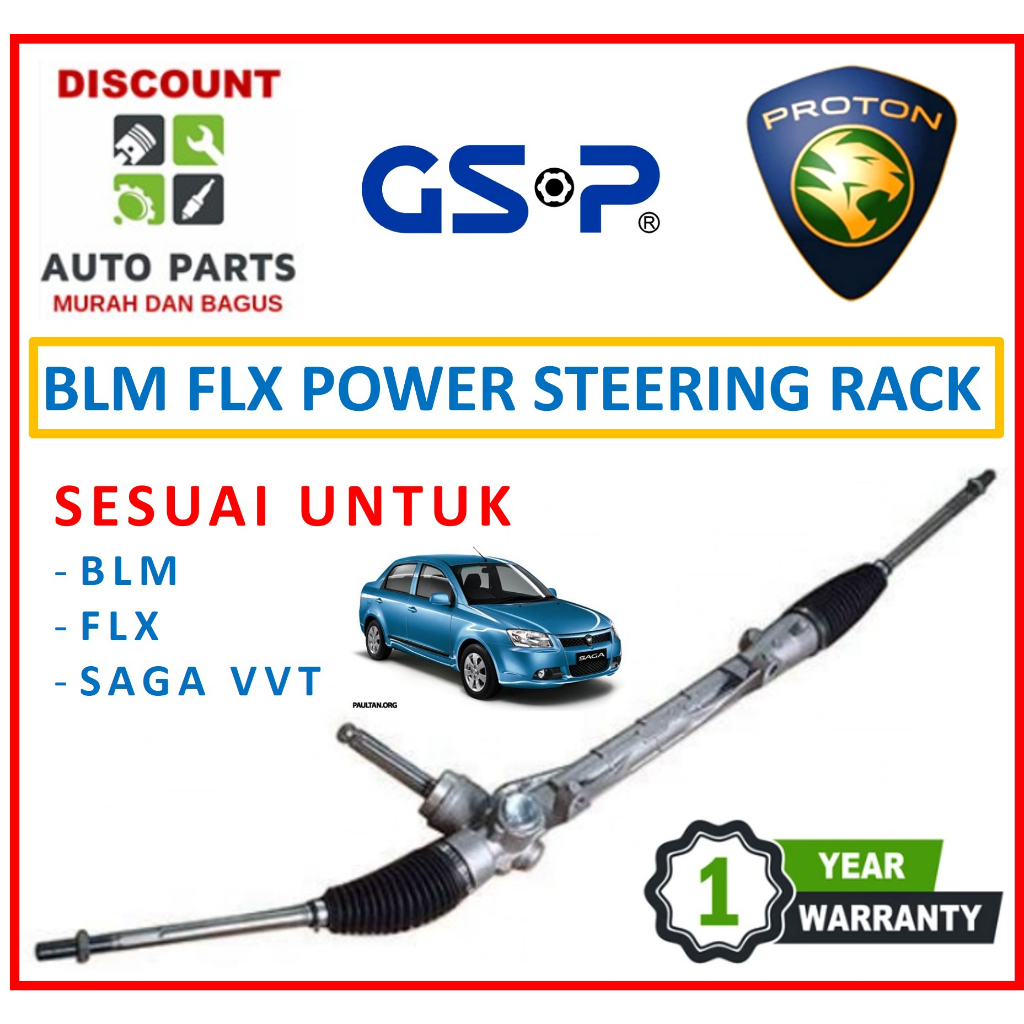 Year Warranty New Blm Flx Saga Vvt Power Steering Rack