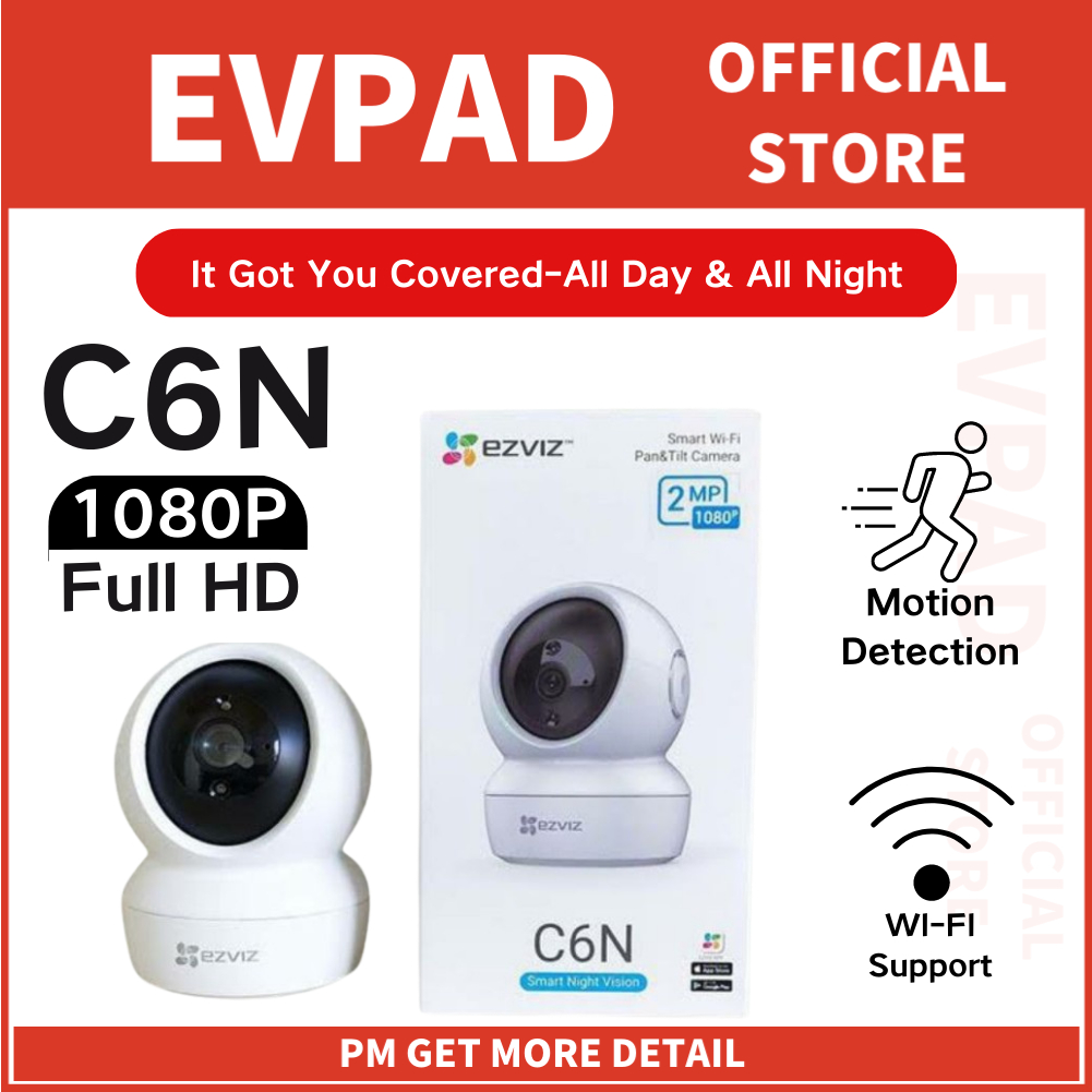 EZVIZ C6N 1080P CCTV Indoor Security Smart Motion Tracking Wifi Pan