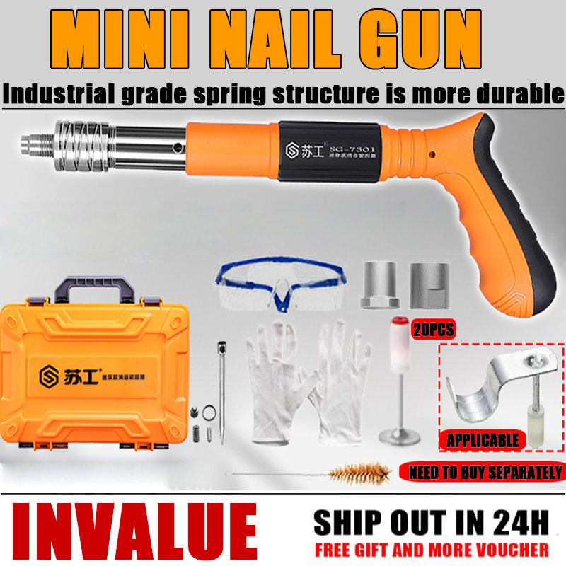 Rivet Gun Tufting Gun Manual Steel Nails Gun Concrete Rivet Tool Steel