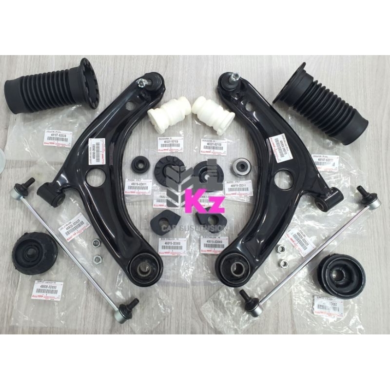 Toyota Vios Ncp Prius C Nhp In Set Front Lower Arm