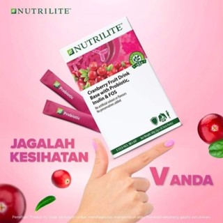 Amway Nutrilite Cranberry Fruit Drink Base With Probiotic Inulin Fos