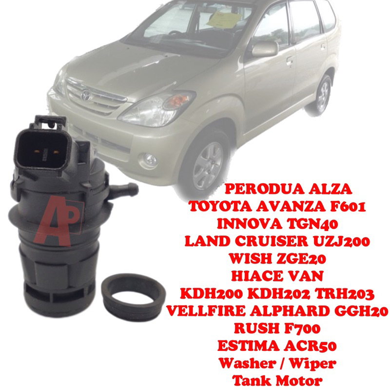 Perodua Alza Toyota Avanza F Innova Land Cruiser Wish Hiace Vellfire