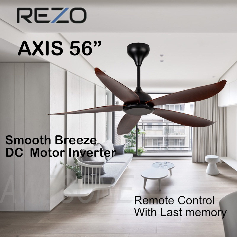 Rezo Axis Powerful Dc Motor Speed Remote Control Ceiling Fan