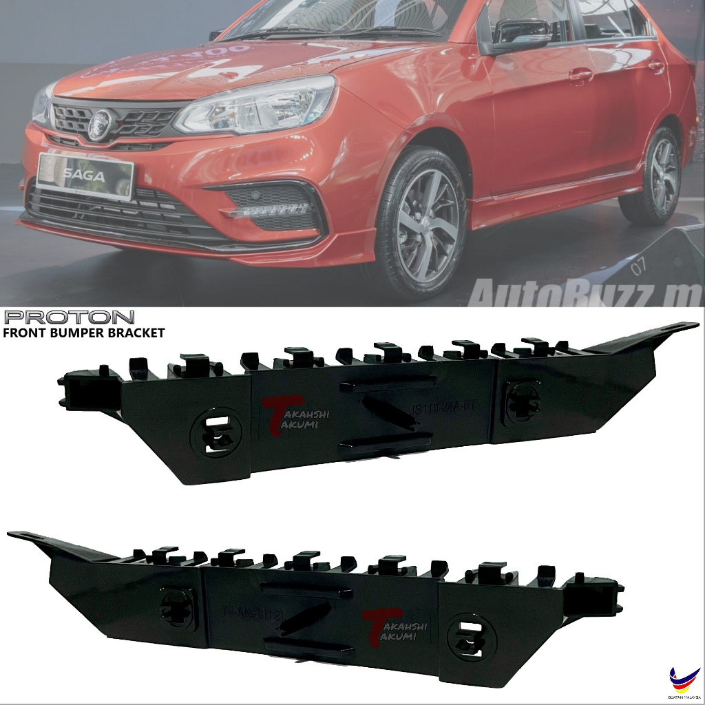 Proton Saga VVT MC2 Third Generation 2016 Front Bumper Side Bracket