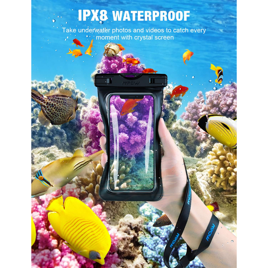 Waterproof Case Phone Pouch Mobile Handphone Fon Dry Bag Touch Screen