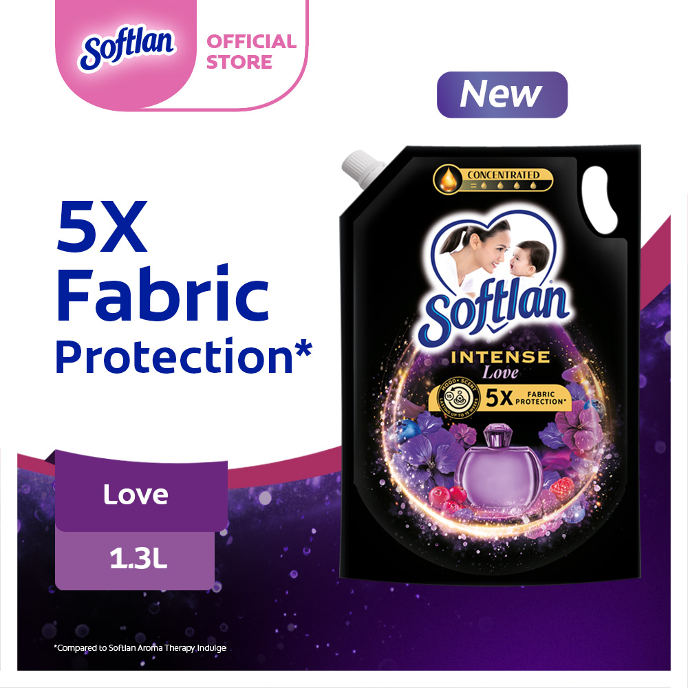 Softlan Intense Perfume Infinite Love Concentrated Fabric Softener