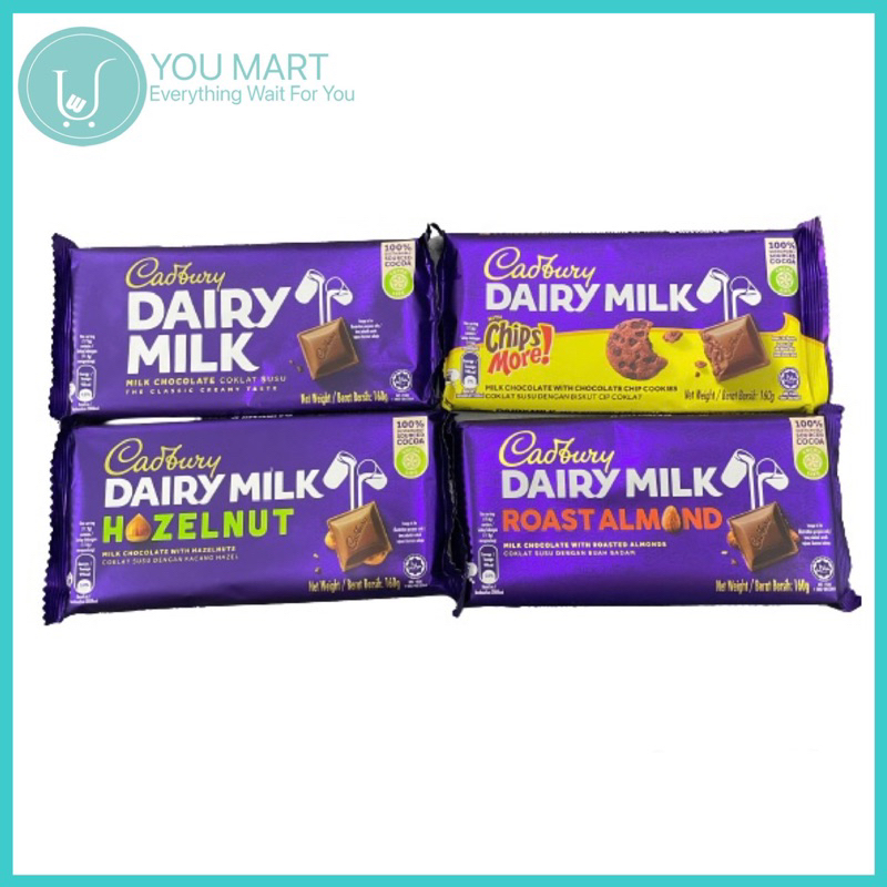 Cadbury Dairymilk Chocolate G Milk Chocolate Hazelnut Roast