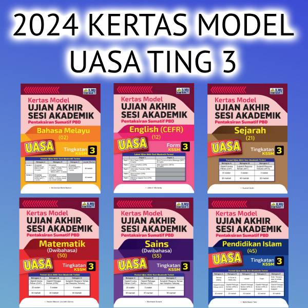 BUKU KERJA LATIHAN 2023 KERTAS MODEL UASA TINGKATAN 3 Shopee Malaysia