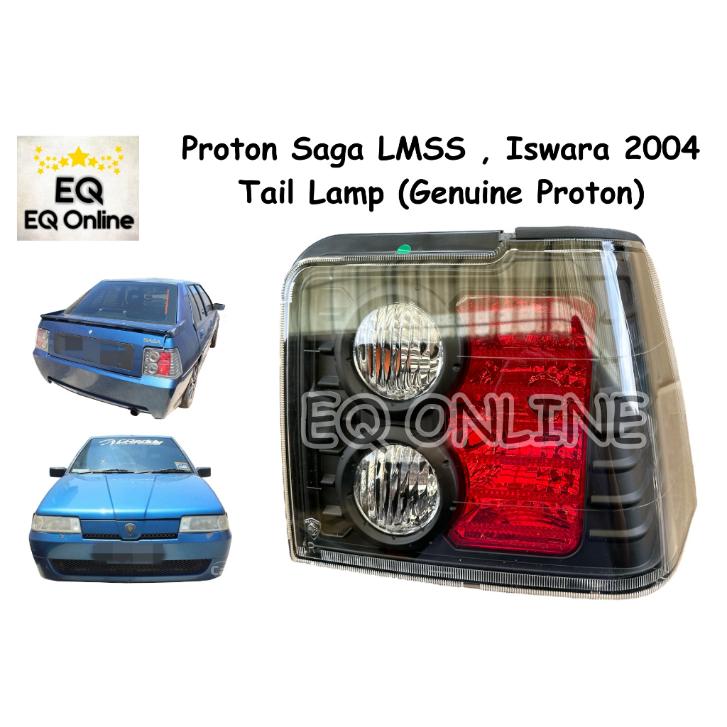 Proton Iswara Aeroback 2004 Saga 2 LMST LMSS 2004 Kereta Kebal Tail