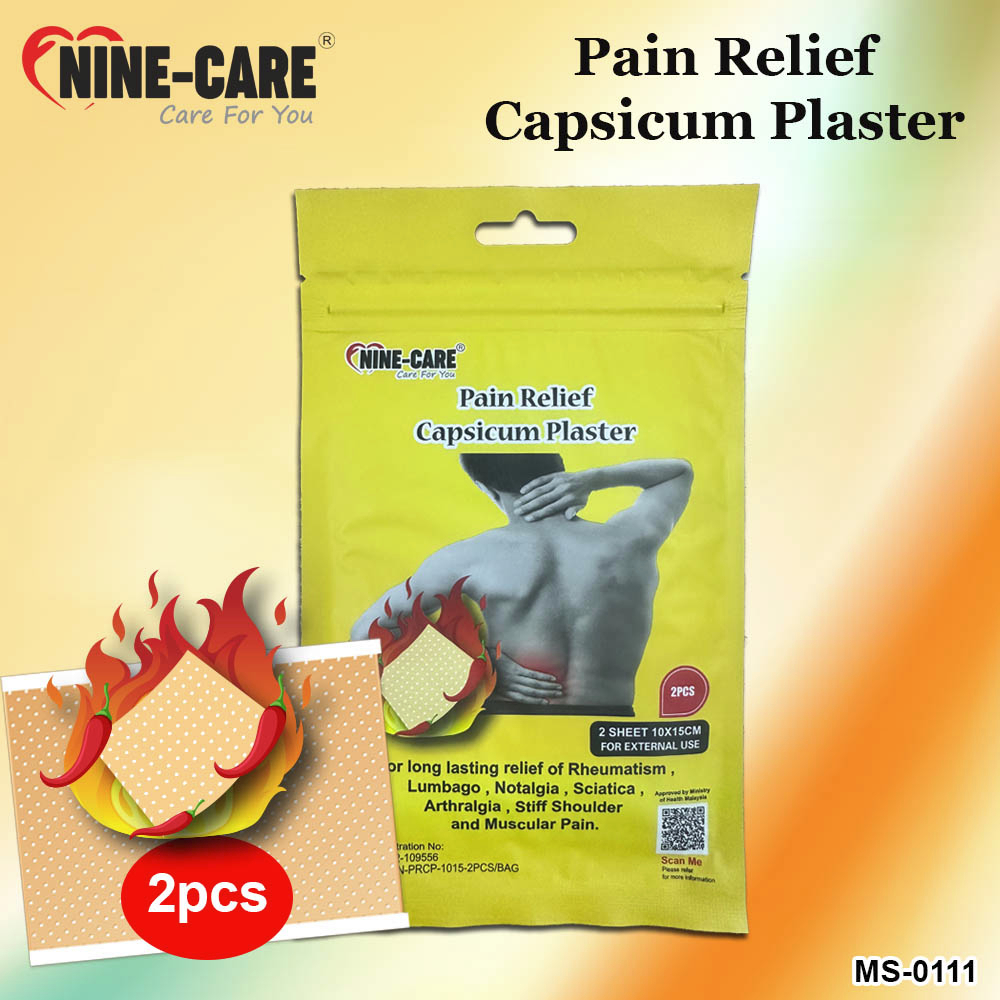 Nine Care Pain Relief Hot Capsicum Plaster Pain Relief Patch Back