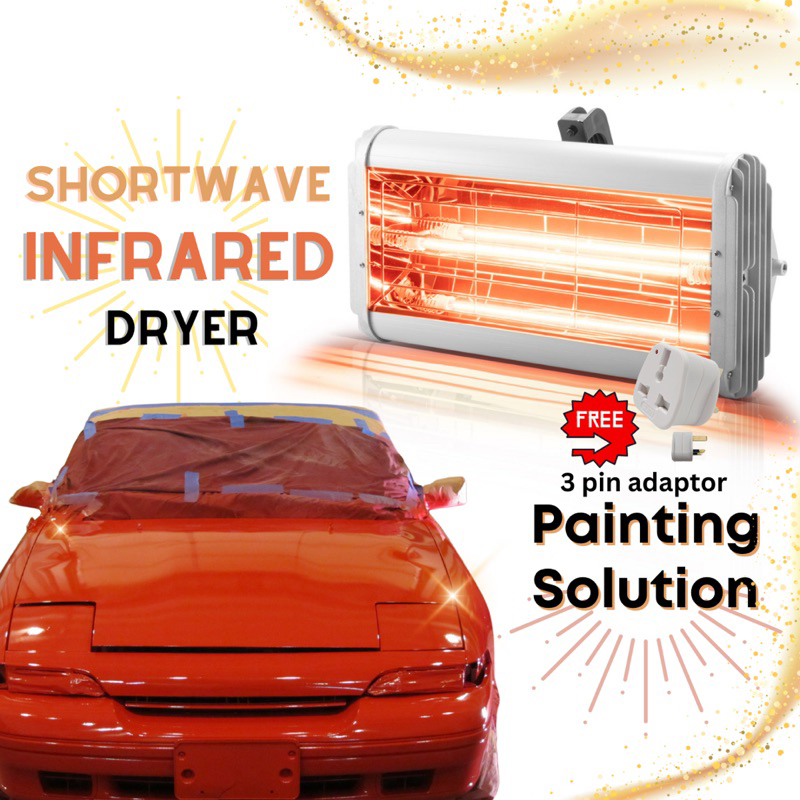 W W Shortwave Infrared Dryer Paint Dryer With Timer