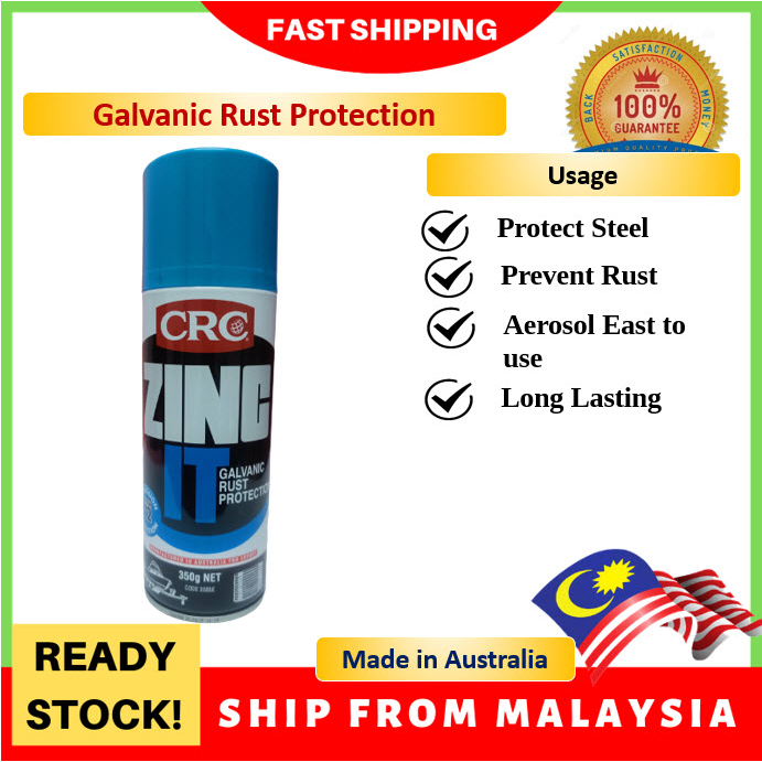 CRC ZINC Galvanic Rust Protection 400ML Shopee Malaysia