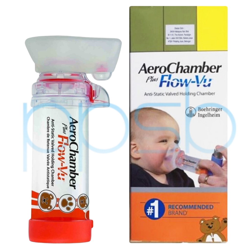 Aerochamber Plus Flow Vu Mask For Infant Months Shopee Malaysia