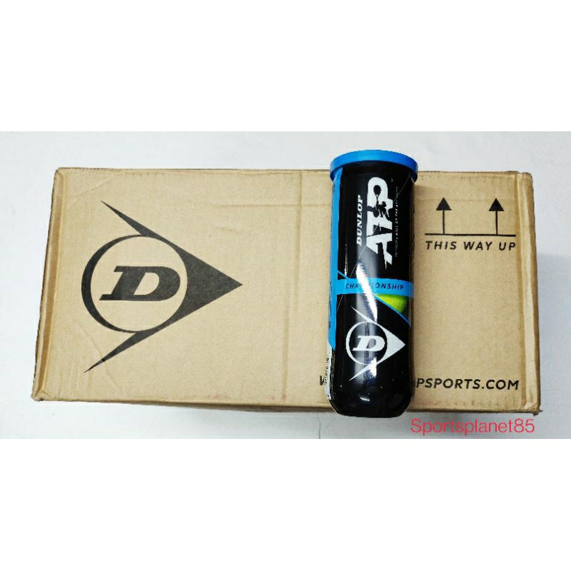 Dunlop Atp Championship Tennis Ball Carton Tubes Shopee Malaysia