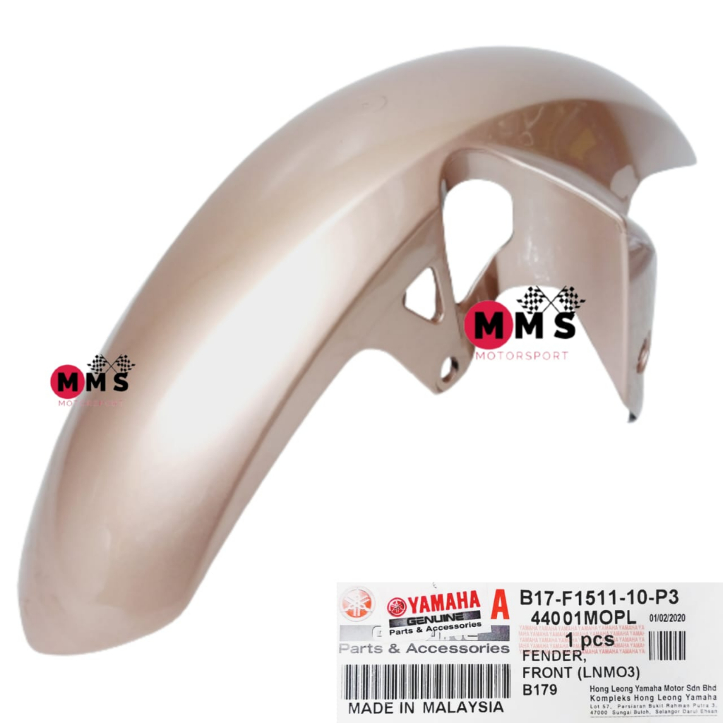 Yamaha Y Y Zr V Front Fender Original Mudguard Depan Shopee