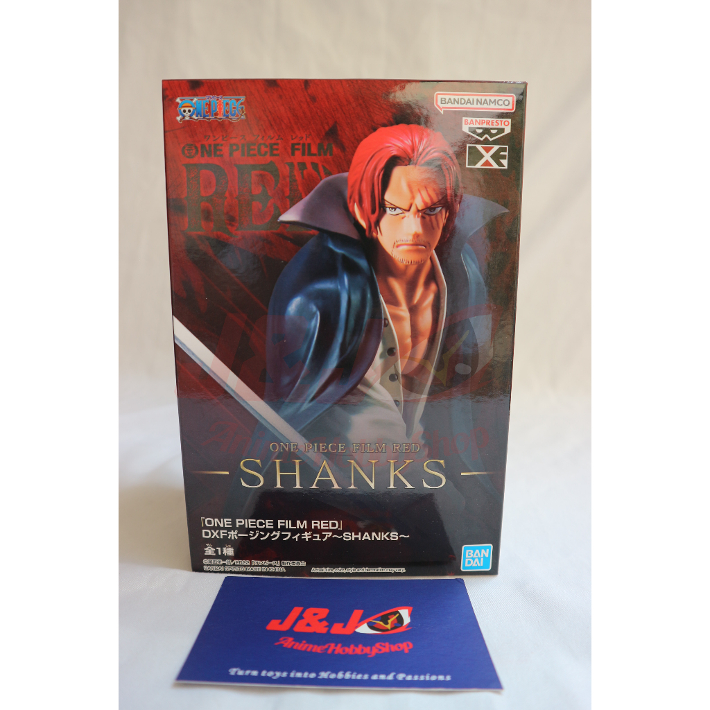 BANPRESTO ONE PIECE FILM RED DXF POSING FIGURE SHANKS Shopee Malaysia