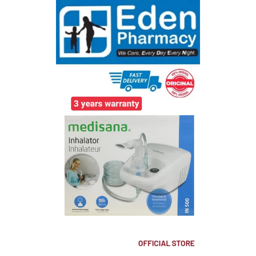 Medisana Nebulizer Machine IN 500 Inhalator Shopee Malaysia