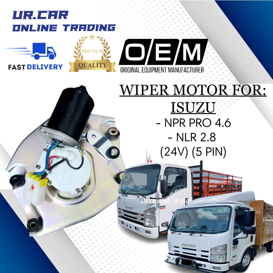 Isuzu Npr Pro Nlr V Pin Motor Wiper Premium Quality