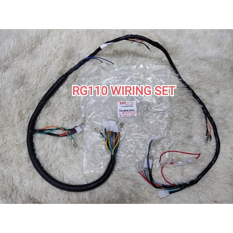 Suzuki Rg Rgv Wiring Harness Wayaring Wayering Wyre Wire Set Rg