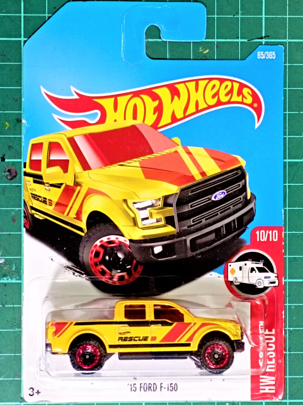Hot Wheels 15 Ford F 150 Raptor Ranger Rescue Shopee Malaysia
