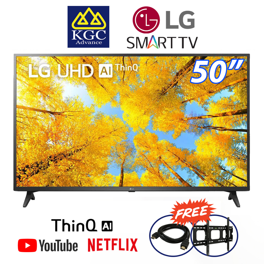 Lg Uq Series Smart Uhd Tv With Ai Thinq Free Bracket Hdmi