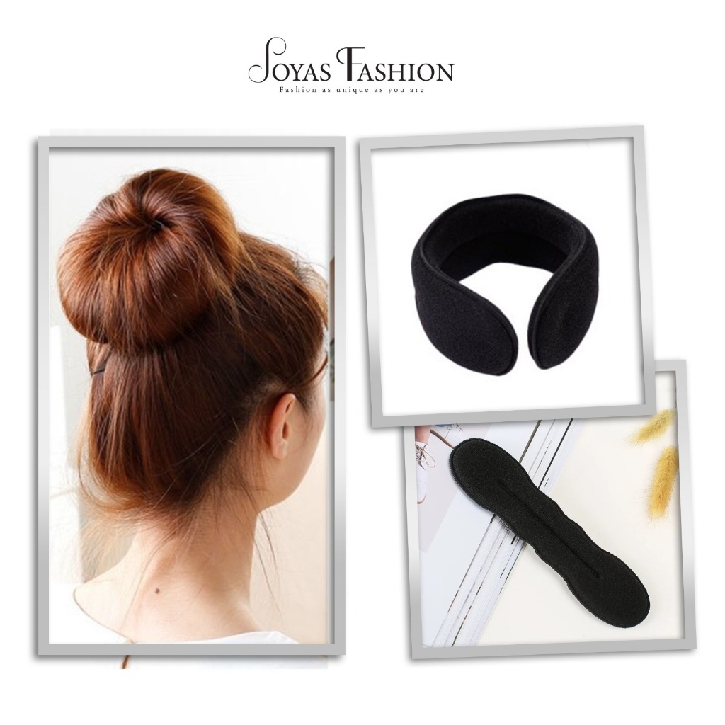 Joyas Fashion DIY Donut Bun Magic Hair Bun Maker Easy Hair Styling Tool