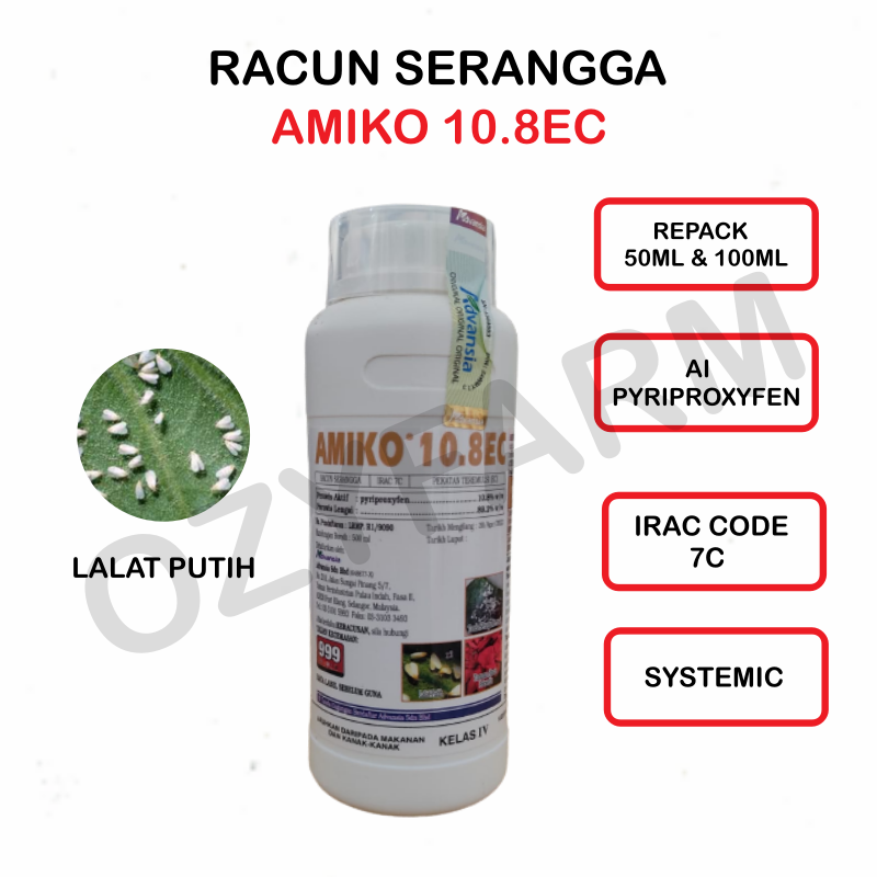 Racun Serangga Original Amiko Advansia Repack Shopee Malaysia