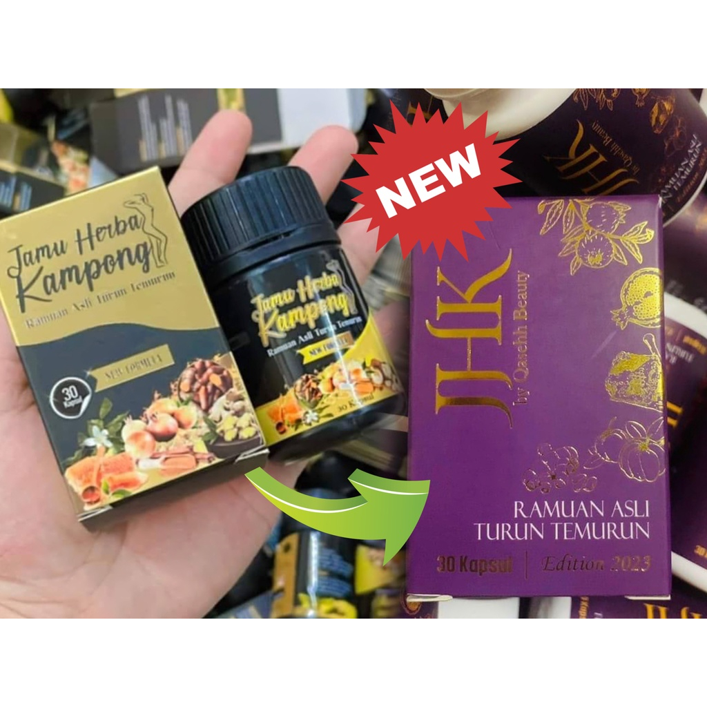 JAMU HERBA KAMPUNG 30kapsul NEW PACK Shopee Malaysia