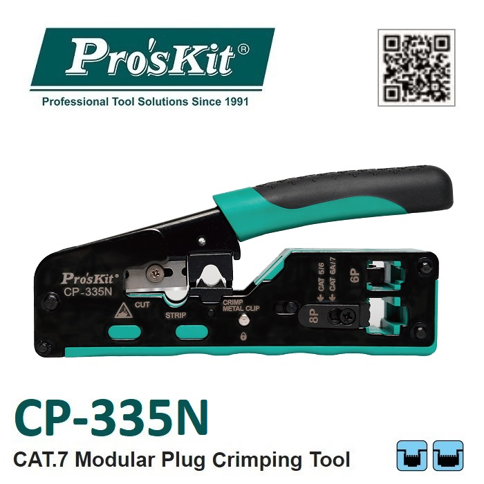 Pro Skit Cp N Cat Modular Plug Crimping Tool Shopee Malaysia