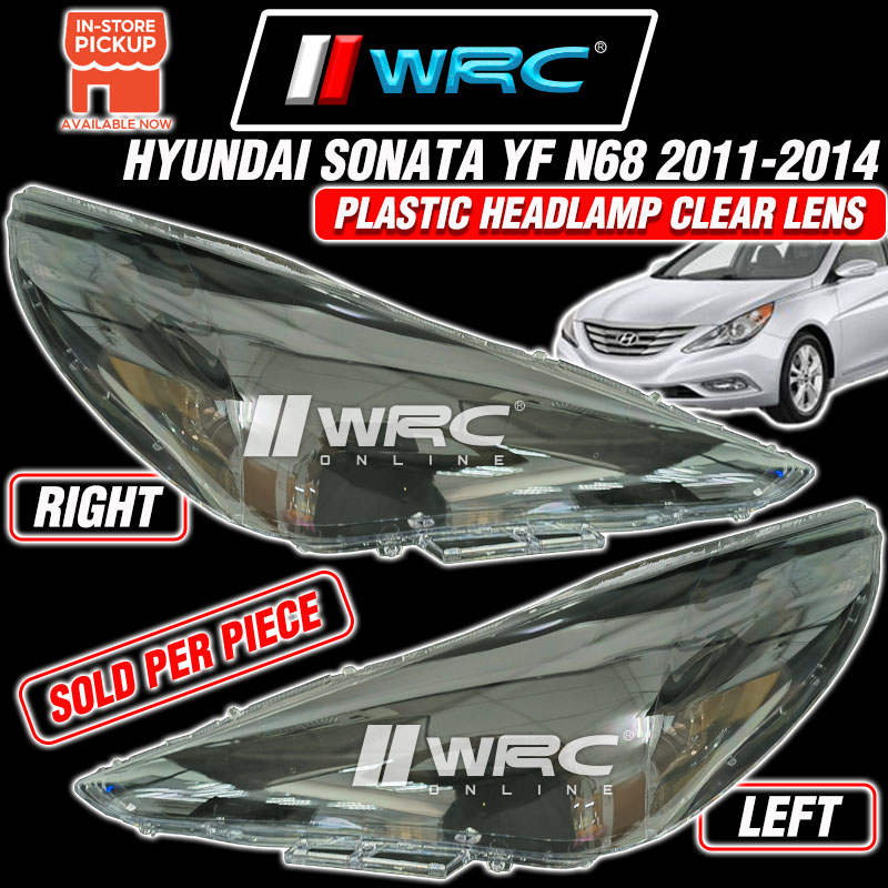 Hyundai Sonata Yf N Plastic Headlamp Clear Lens Pc