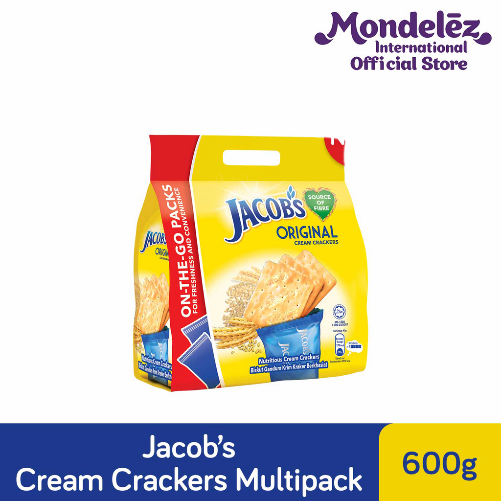 Jacob S Multipack Cream Cracker Wheatmeal 504g 502g Shopee Malaysia