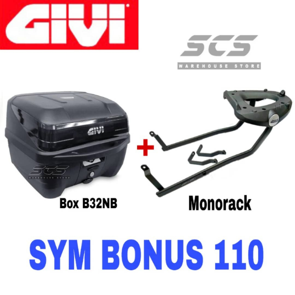 Monorack Givi SYM Bonus110 100 Original Givi Heavyduty Advance Rack