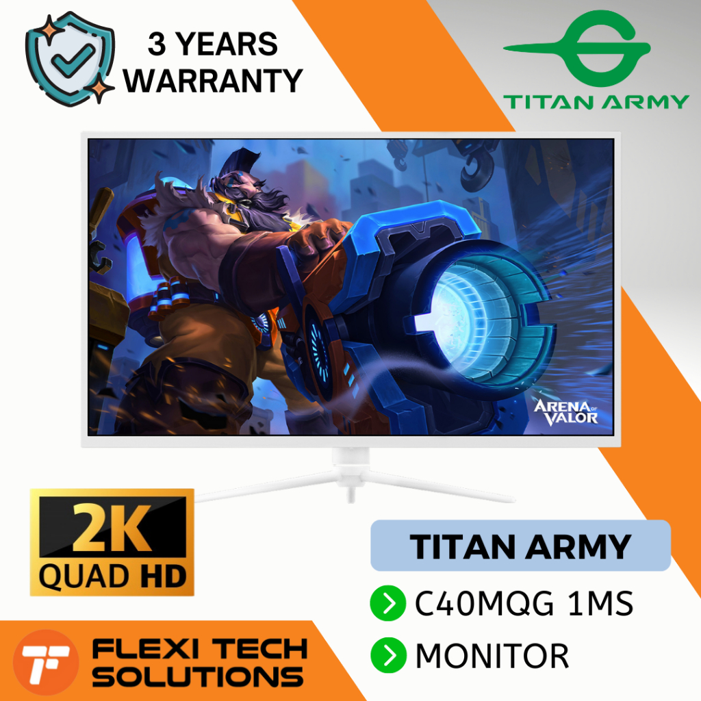 Flexi Tech Titan Army Inch Curved Hz K Ms Qhd Gaming Monitor