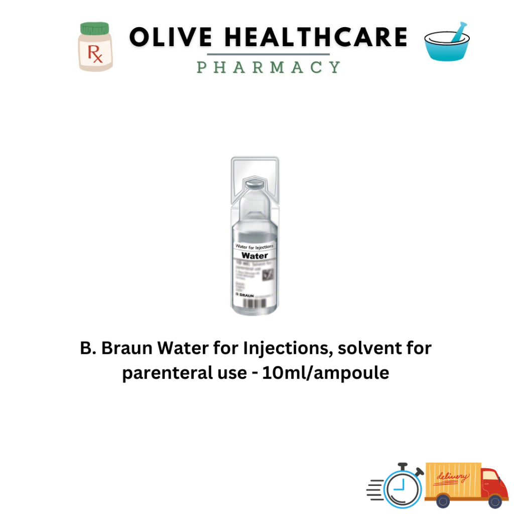 B Braun Sterile Water For Injection Mini Plasco Shopee Malaysia