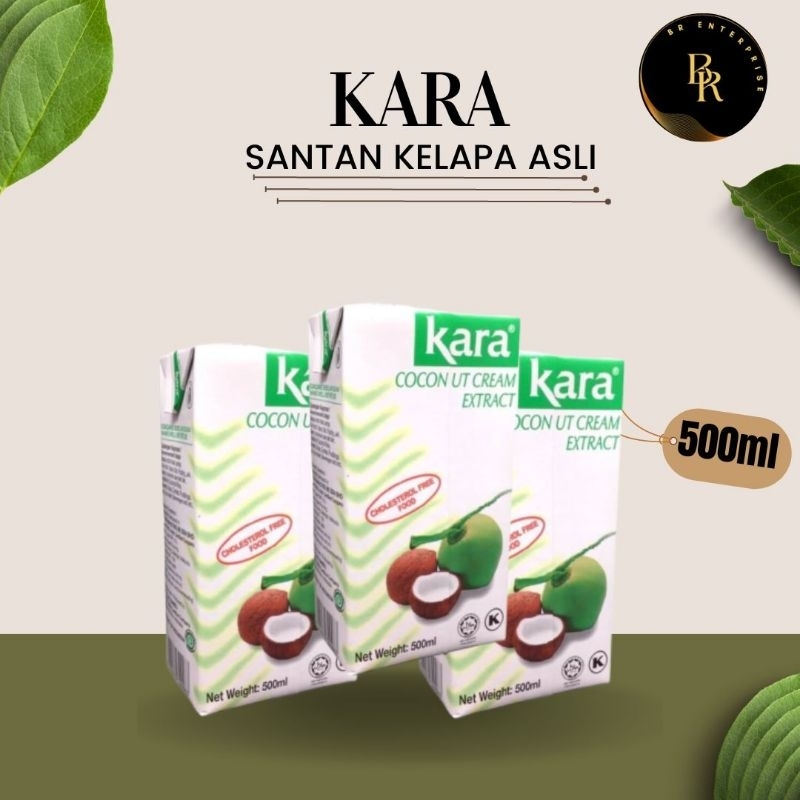 Kara Ekstrak Krim Santan Coconut Cream Santan 500ml Shopee Malaysia