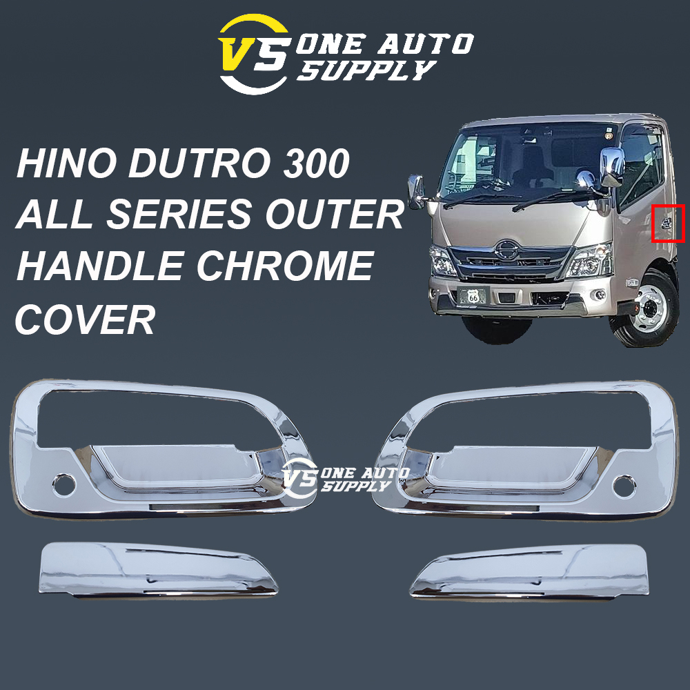 HINO DUTRO 300 ALL SERIES OUTER DOOR HANDLE CHROME COVER Shopee Malaysia