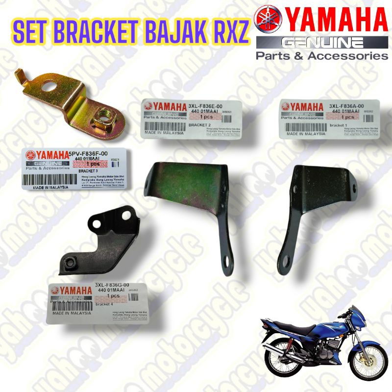 ORIGINAL COWLING BRACKET YAMAHA RXZ BRACKET BAJAK 3 PCS Shopee