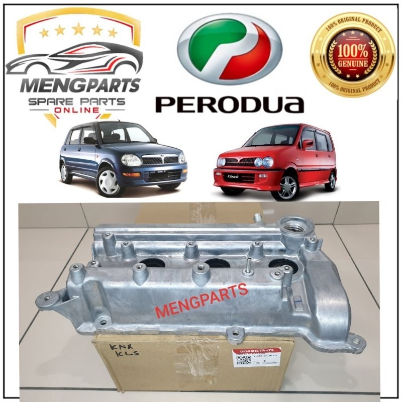 ORIGINAL PERODUA KENARI KELISA VALVE COVER ASSY WITH PLUG SEAL 11201