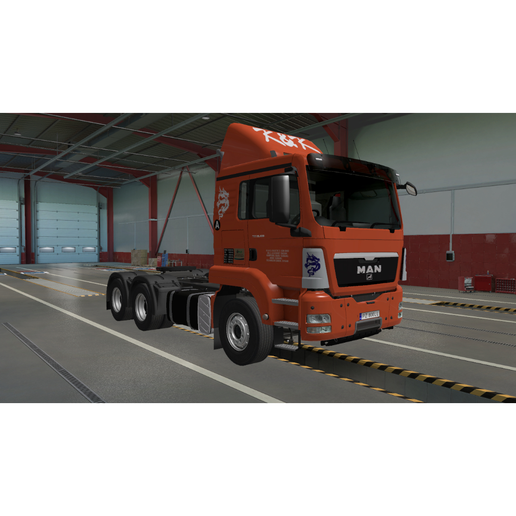 Euro Truck Simulator Ets Man Tgs Euro Skin K K Shopee Malaysia