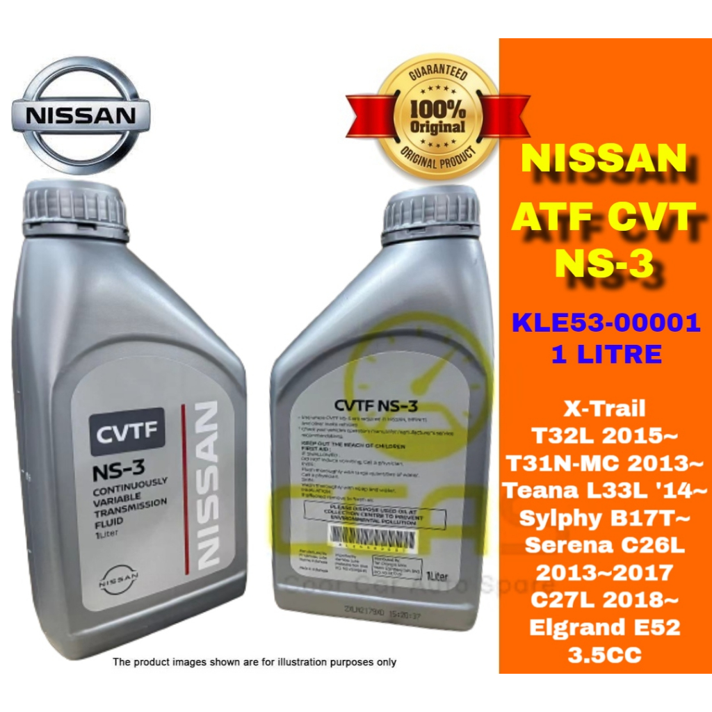 Original Nissan Cvt Ns Ns L X Trail Teana Sylphy Serena