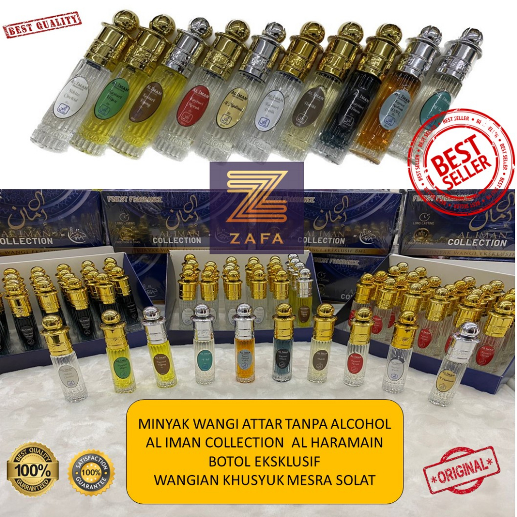 BORONG Minyak Wangi Attar Tanpa Alkohol No Alcohol Al Haramain