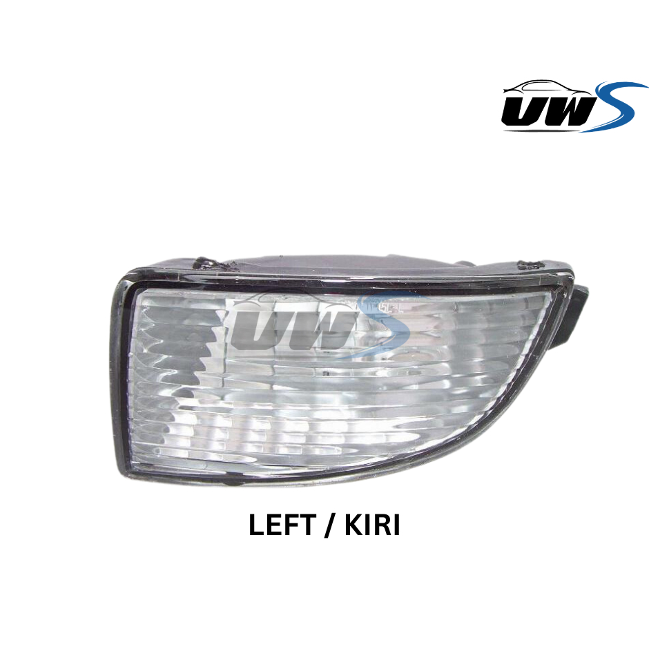 Perodua Kelisa Front Bumper Fog Lamp Left Right Kiri Kanan White