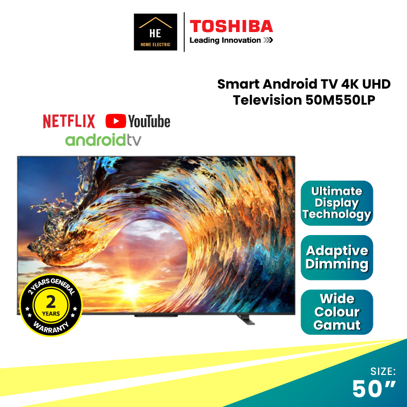 Deliver By Courier Toshiba Inch Smart Android Tv K Uhd