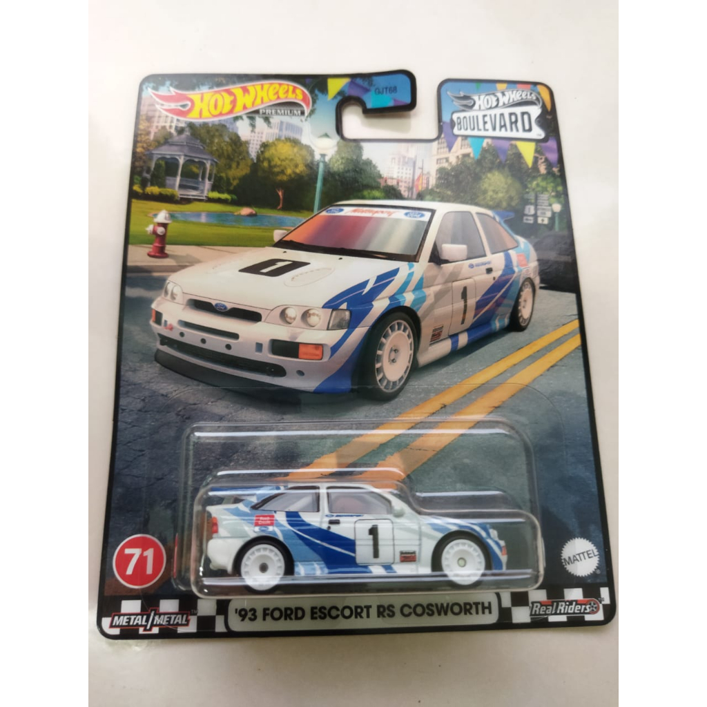 Hot Wheels Premium Boulevard 2023 93 Ford Escort RS Cosworth Shopee