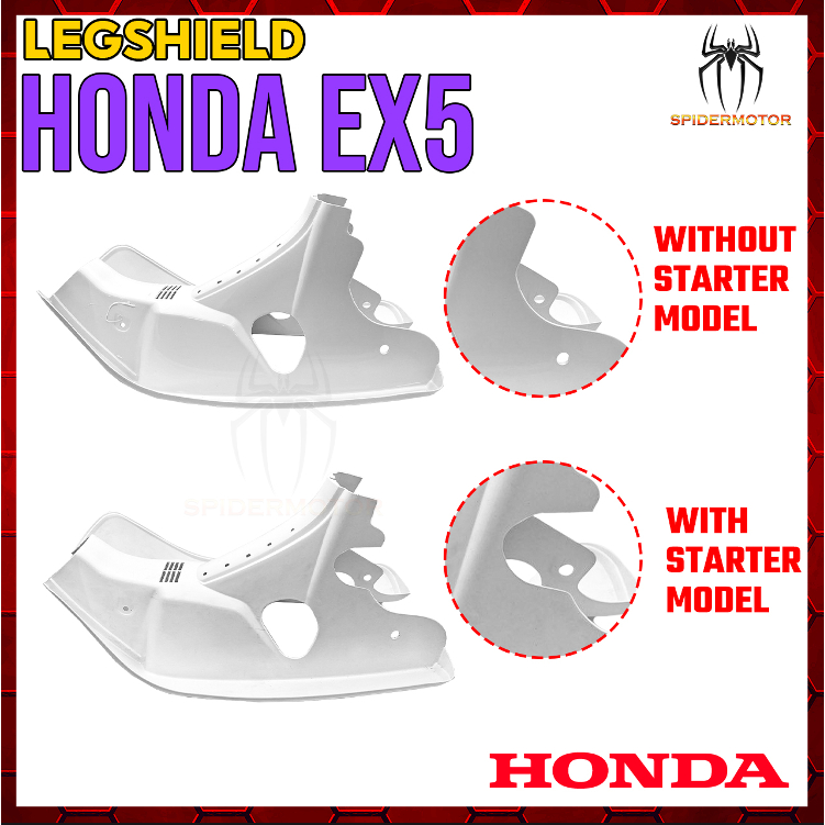 Honda Leg Shield Ex Ex Dream Legshield Front Cover Kepak Sayap